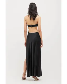 Michael Lo Sordo Symic Crystalline Luna Dress Black Size AU 8 for rent on The Volte - image 2