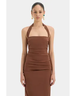 Sir the Label Nikki Gown Brown Size 2 / AU 10 for rent on The Volte - image 4