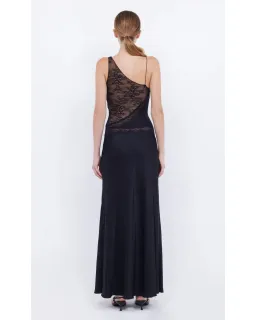 Bec & Bridge Abrielle Lace Maxi Dress in Black Size AU 6 for rent on The Volte - image 3