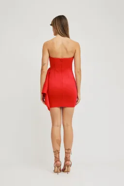 Tojha Nevie Mini Dress Red Size 6 for rent on The Volte - image 3