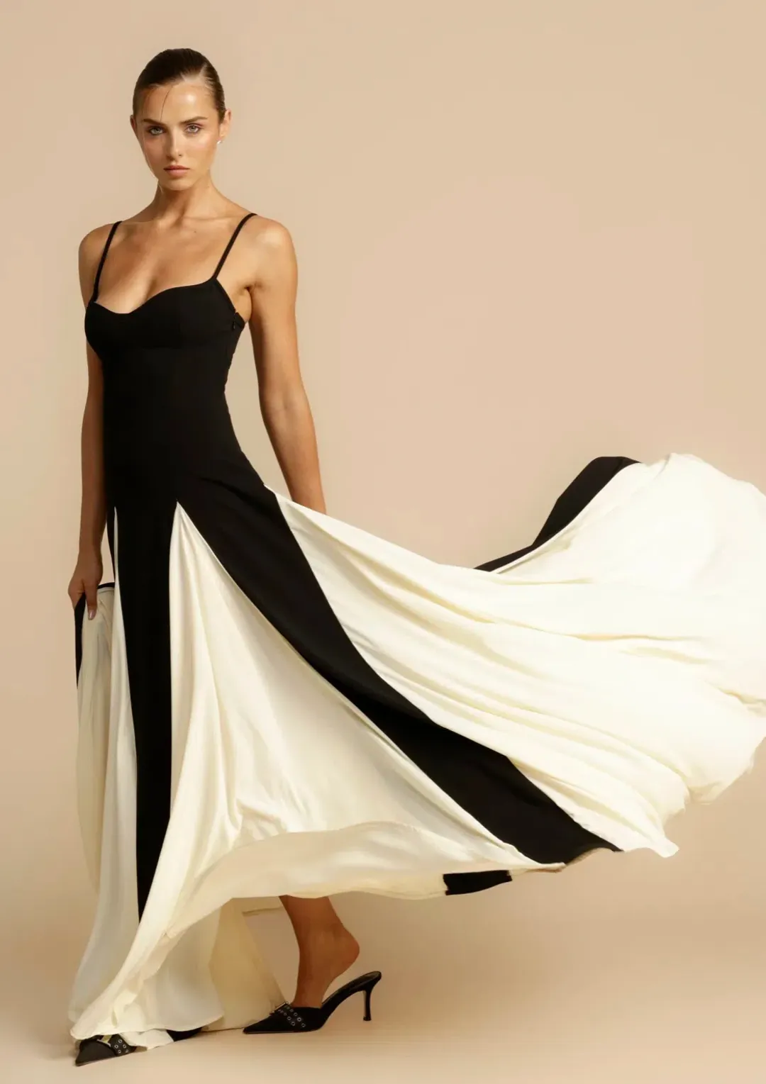 Arcina Ori Paloma Dress Black Size 8 for rent on The Volte - main image