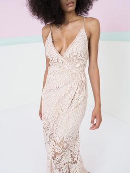 Maria Lucia Hohan Gown Pink/Nude Size 10 for rent on The Volte - image 5