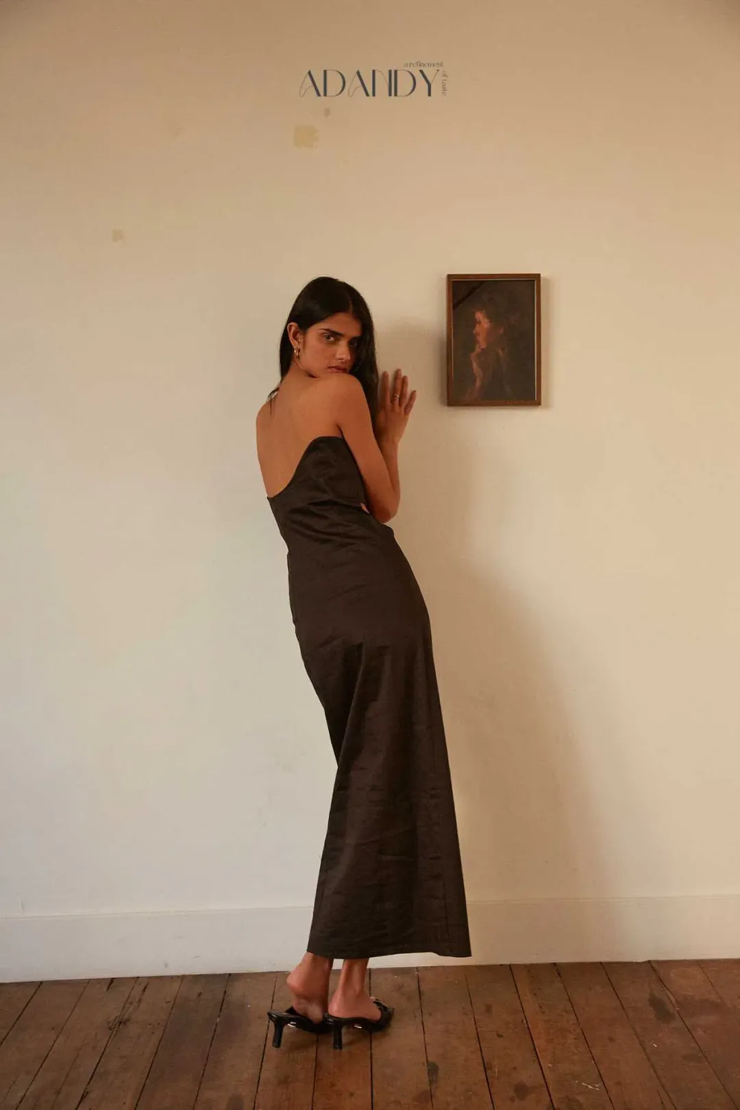 Elaine Hersby Pippa Dress in Black Size S / AU 8 for rent on The Volte - main image