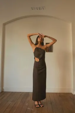 Elaine Hersby Pippa Dress in Black Size S / AU 8 for rent on The Volte - image 6