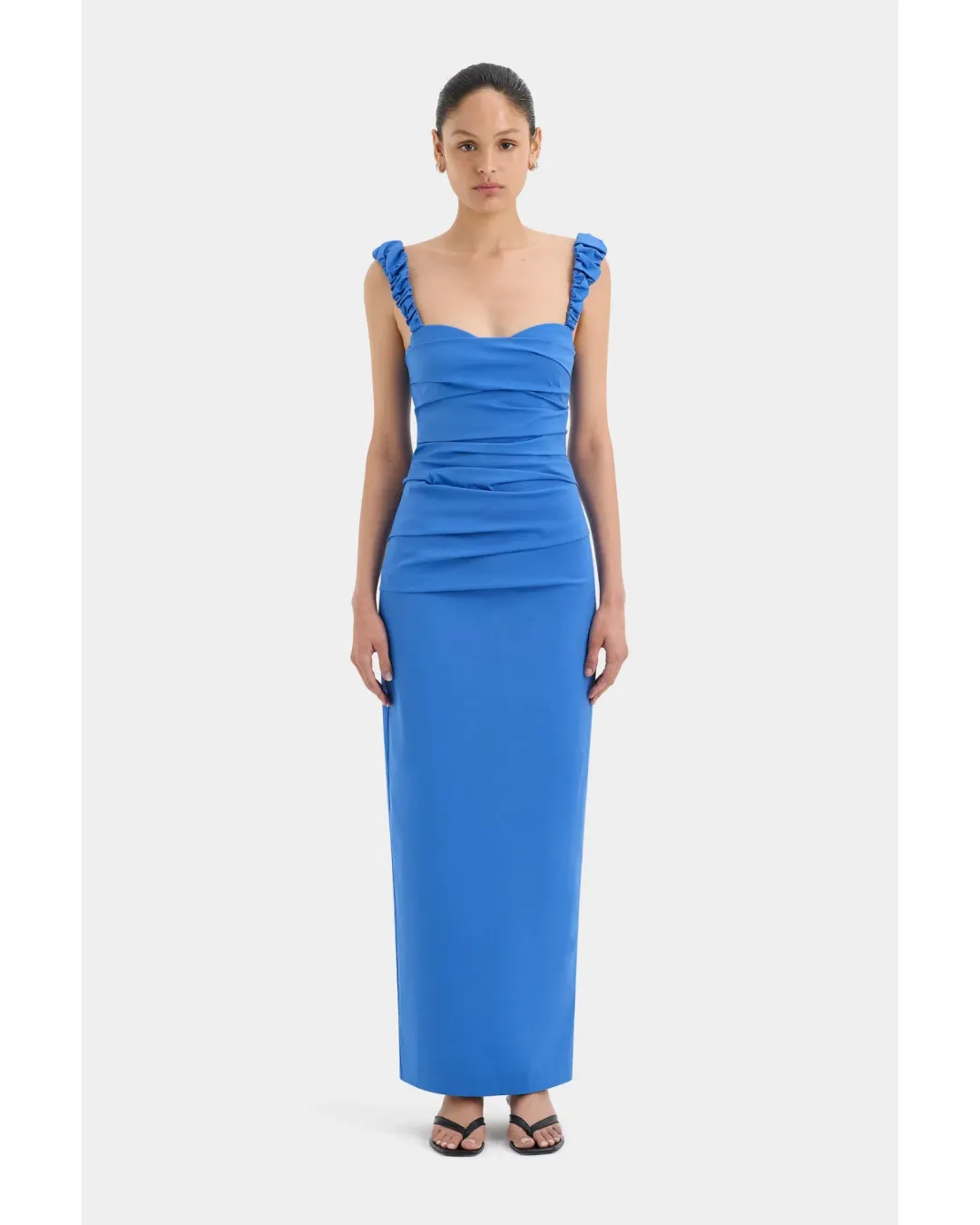 Sir The Label Azul Balconette Gown Cobalt Size AU 2 / AU 10 for rent on The Volte - main image