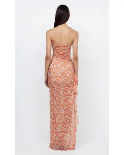 Bec & Bridge Firefly Strapless Maxi Dress Fiesta Floral Size AU 6 for rent on The Volte - image 2