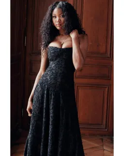 House Of CB Seren Maxi Dress in Black Size AU S / AU 8 for rent on The Volte - image 4