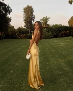 Arcina Ori Monique Dress Yellow Size XS / AU 6 for rent on The Volte - image 3