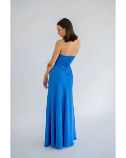 HNTR The Label Inka Gown Blue Size S / AU 8 for rent on The Volte - image 3