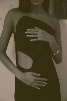 Elaine Hersby Pippa Midi Dress Black Size M / AU 10 for rent on The Volte - image 5