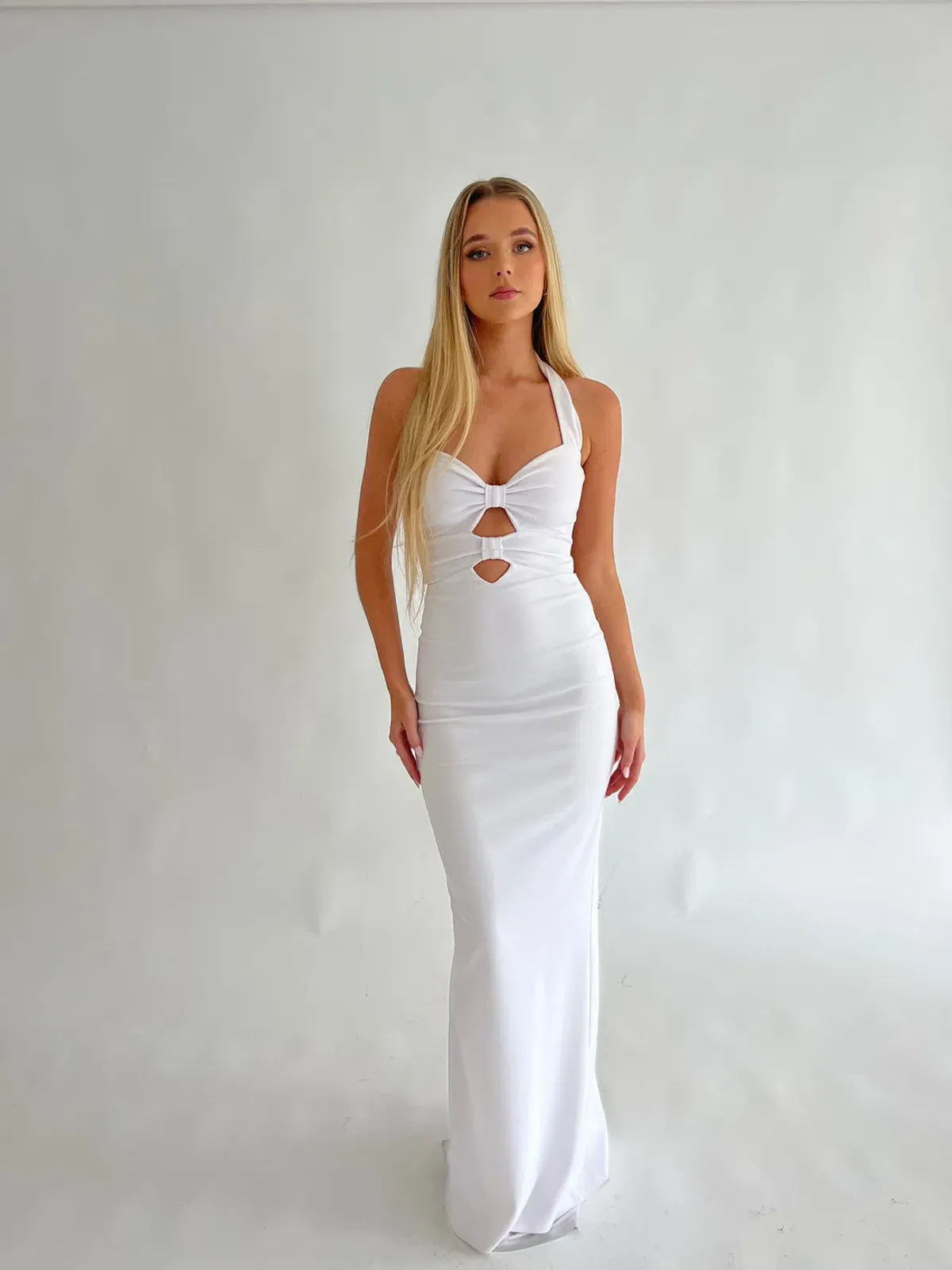 Nookie Alessandra Gown White Size XS / AU 6 for rent on The Volte - main image