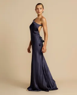 Arcina Ori Monique Maxi Dress Navy Size S / AU 8 for rent on The Volte - image 2