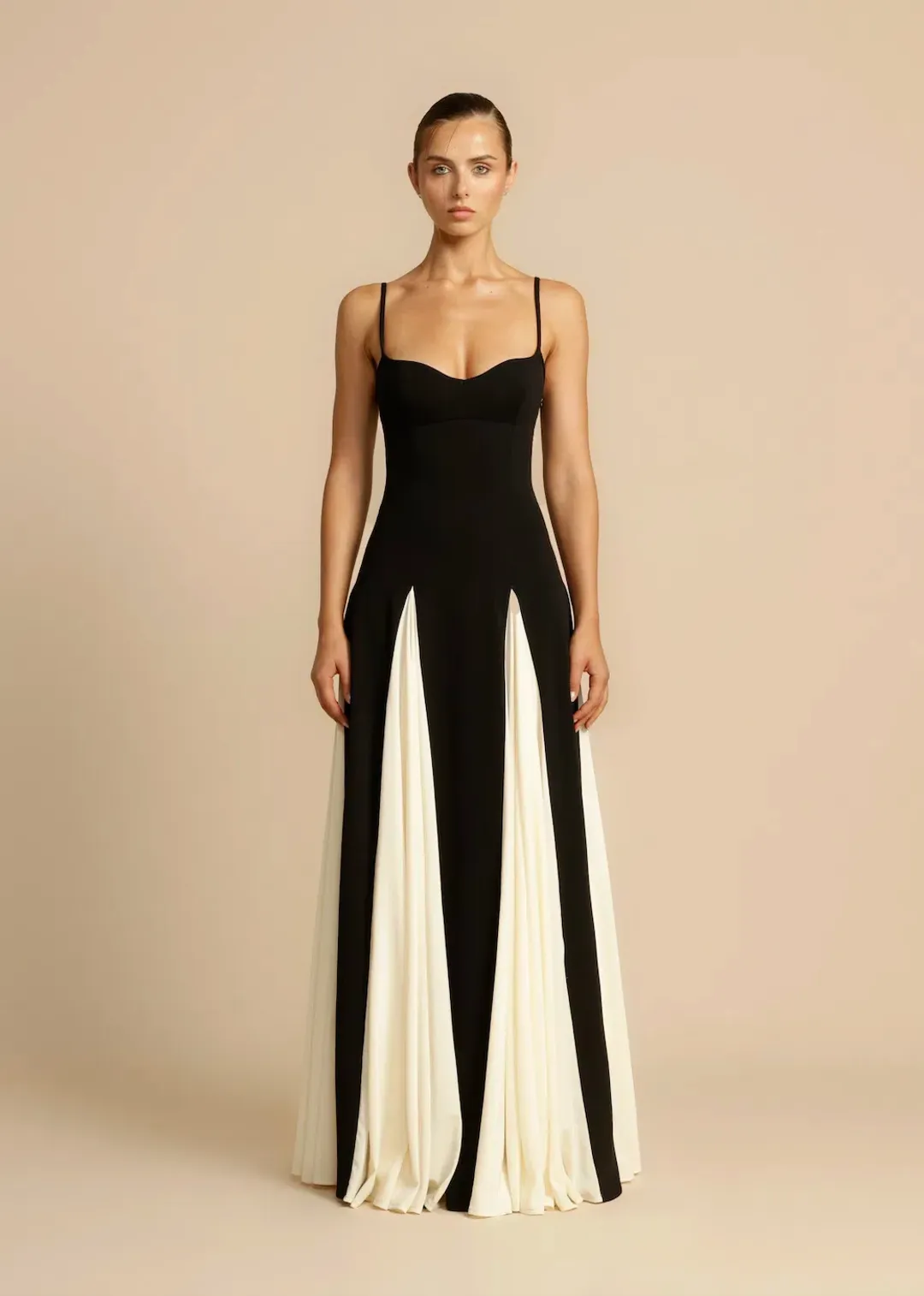 Arcina Ori Paloma Dress Black/White Size S / AU 8  for rent on The Volte - main image