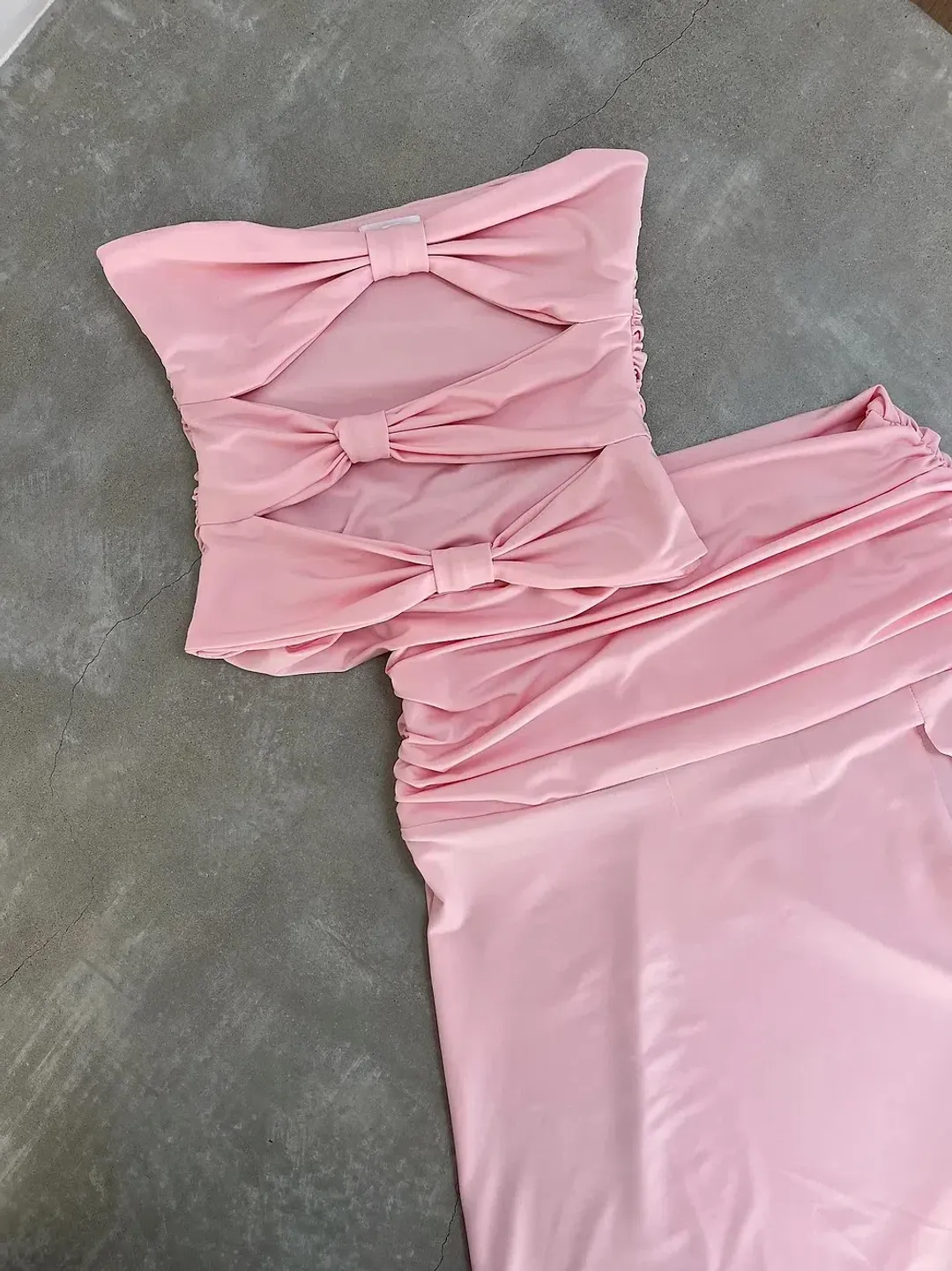 Mode Mila Remi Set Ribbon Pink Size S / AU 8 for rent on The Volte - main image