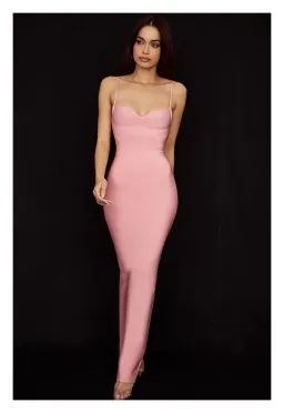 House of CB Fifi Bandage Maxi Dress Fairy Pink Size M / AU 10 for rent on The Volte - image 2