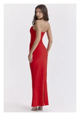 House of CB Tamara Cherry Dress Red Size S / AU 8 for rent on The Volte - image 3
