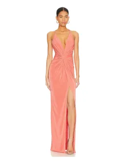 Katie May Pixie Gown Nectarine Size M / AU 10 for rent on The Volte - image 1
