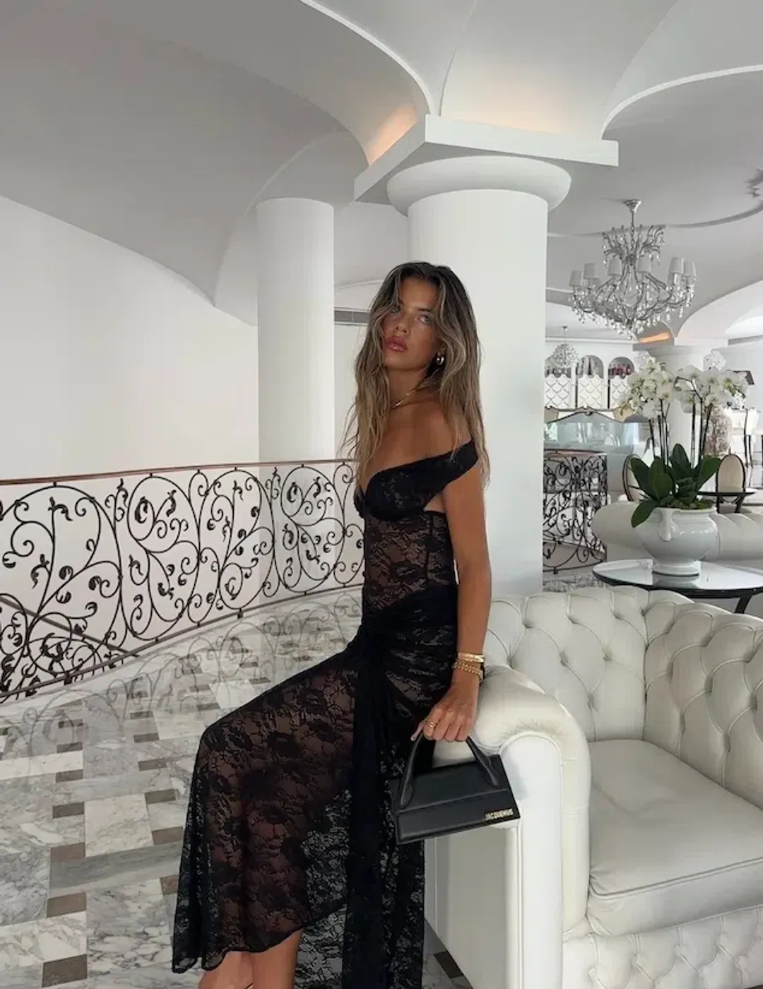 Natalie Rolt Aubrey Dress Black Size 1 / AU 8 for rent on The Volte - main image