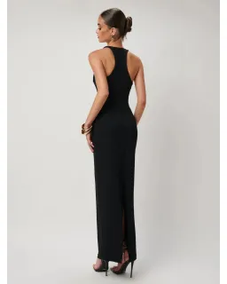 Effie Kats Eiza Gown Black Size AU 6  for rent on The Volte - image 3