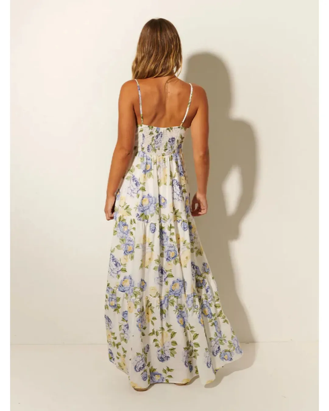 Kivari Airlie Maxi Dress Floral Size AU 16  for rent on The Volte - main image