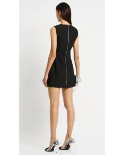 Sass & Bide Motion Mini Dress Black Size AU 8 for rent on The Volte - image 3