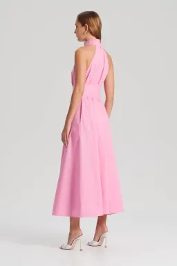 Scanlan Theodore The Parachute Sleeveless Shirt Dress Pink Size  12 for rent on The Volte - image 3