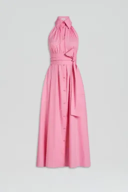 Scanlan Theodore The Parachute Sleeveless Shirt Dress Pink Size  12 for rent on The Volte - image 5