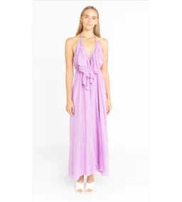 Lisa Brown Poppy Dress Puprle Size 8 for rent on The Volte - image 1