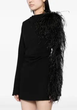 Rachel Gilbert Reina Mini Dress Black Size 3/AU12 for rent on The Volte - image 2