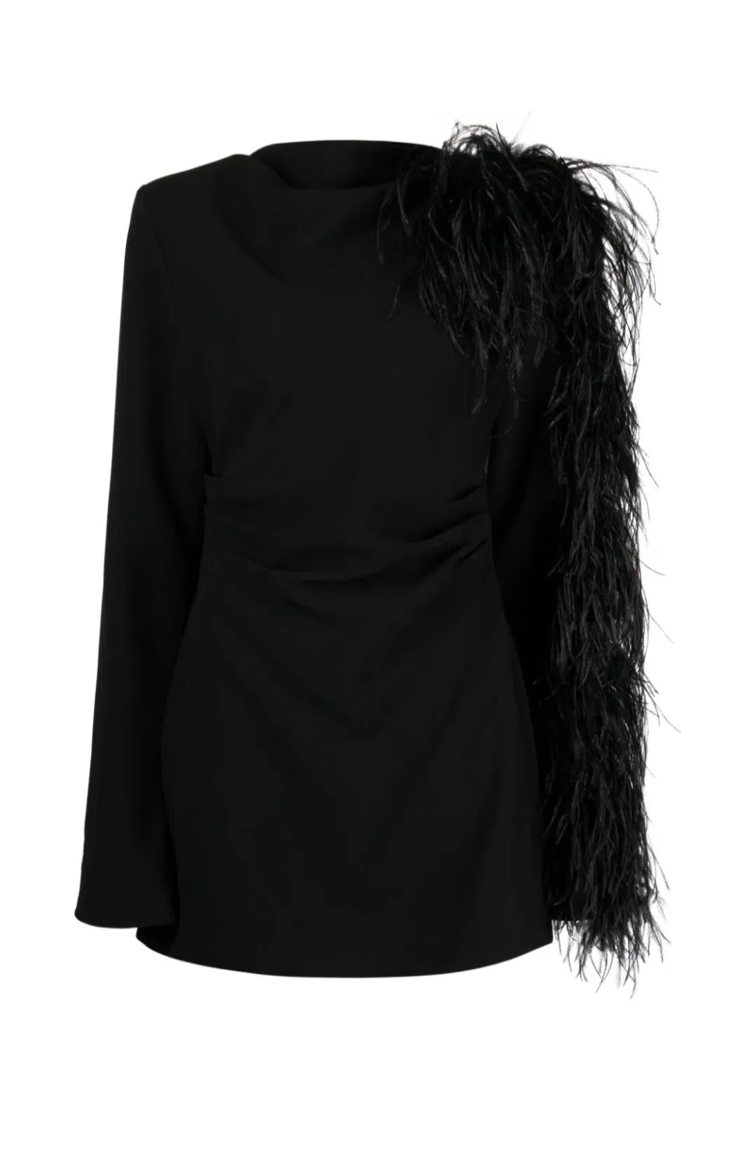 Rachel Gilbert Reina Mini Dress Black Size 3/AU12 for rent on The Volte - main image