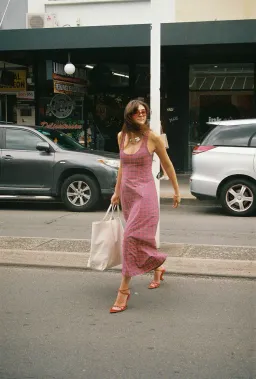 Katharina Lou The Annabel Maxi Dress in Red Tartan Size XL / AU 14 for rent on The Volte - image 3