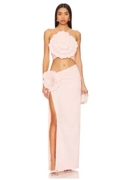 Lovers & Friends Artemis Gown in Light Pink Size XS / AU 6 for rent on The Volte - image 1