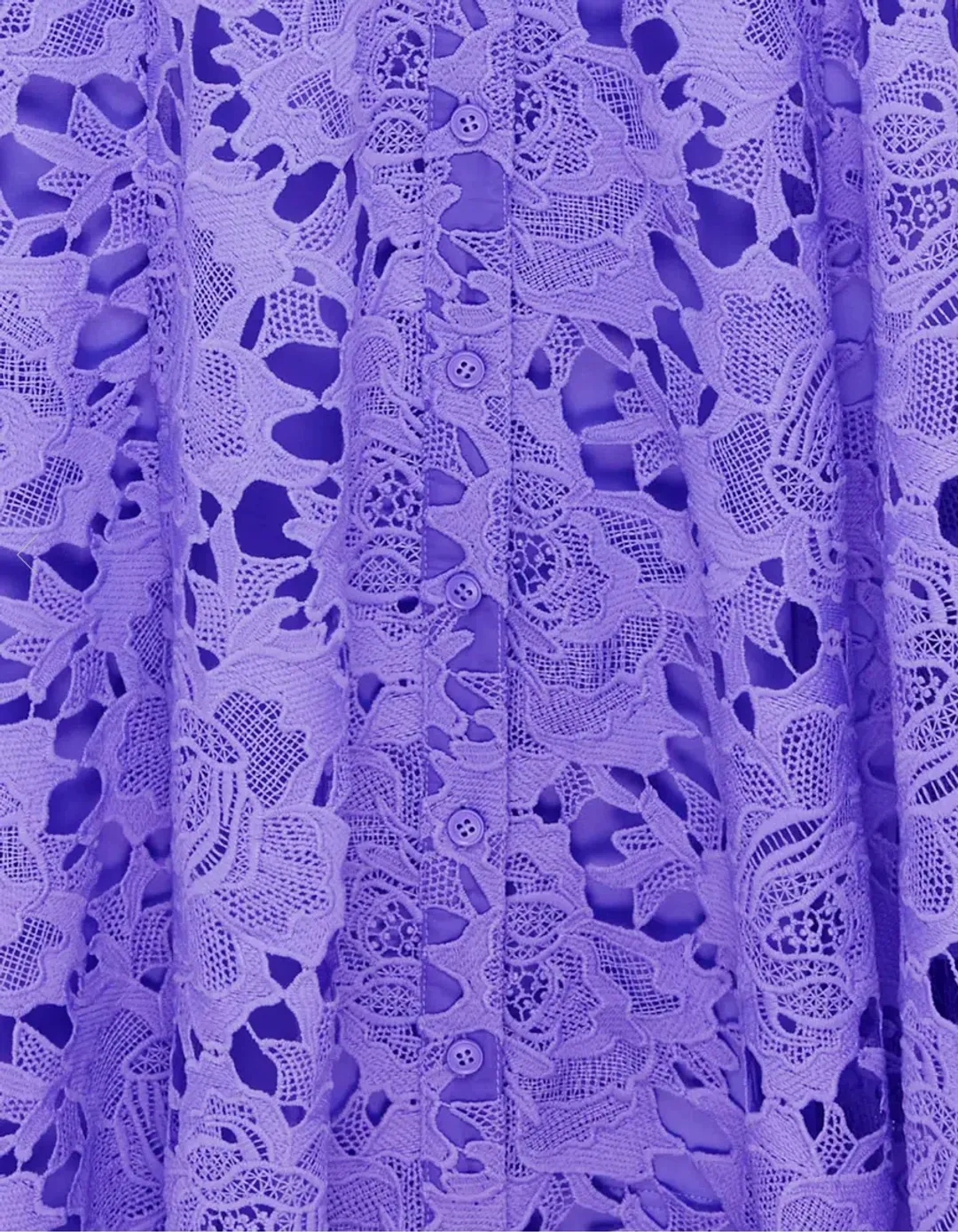 Leo Lin Aliyah Lace Butterfly Sleeve Midi Dress Lavender Size 10 for rent on The Volte - main image