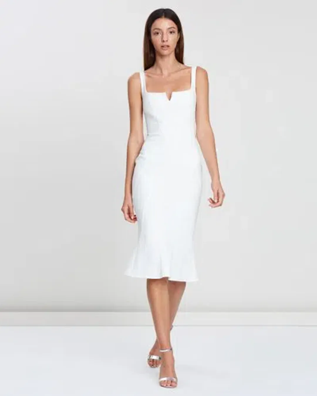 Rachel Gilbert Anneke Dress Ivory Size 8 for rent on The Volte - main image