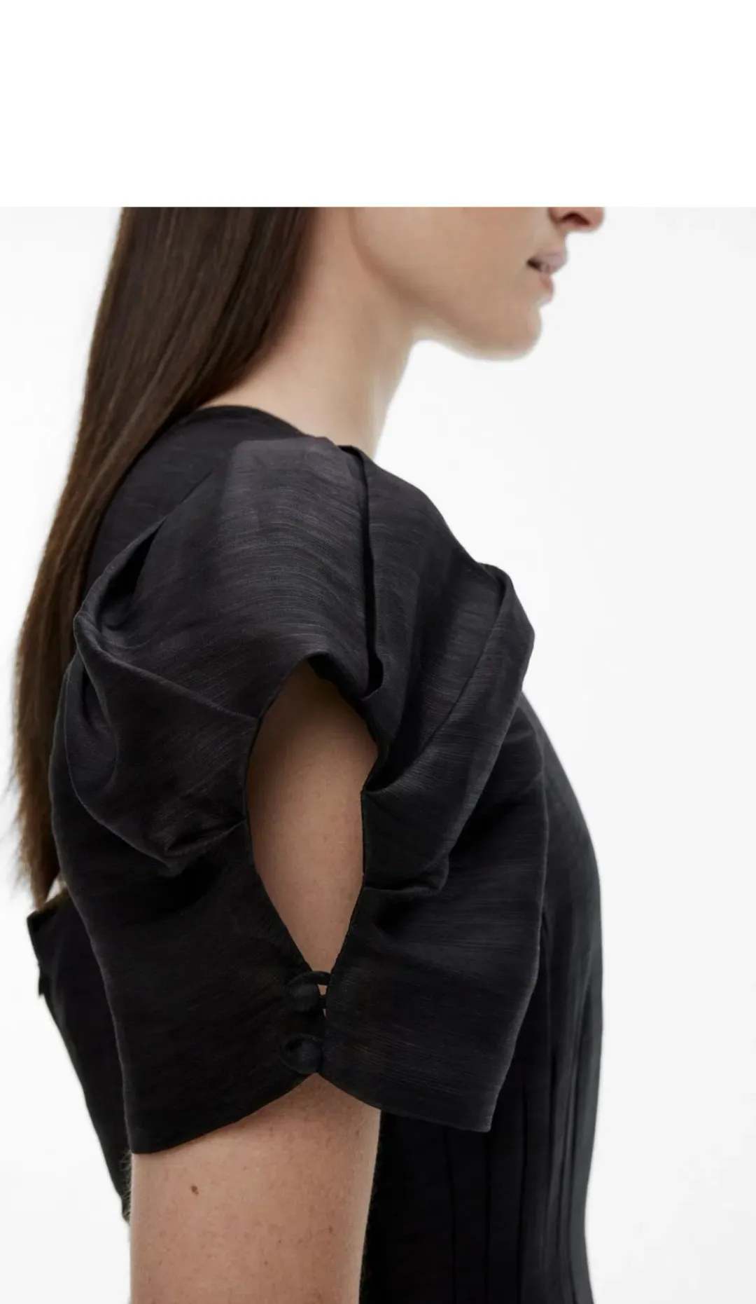 Limited Edition - Black Floral Maxi Dress Size 8 for rent on The Volte - main image