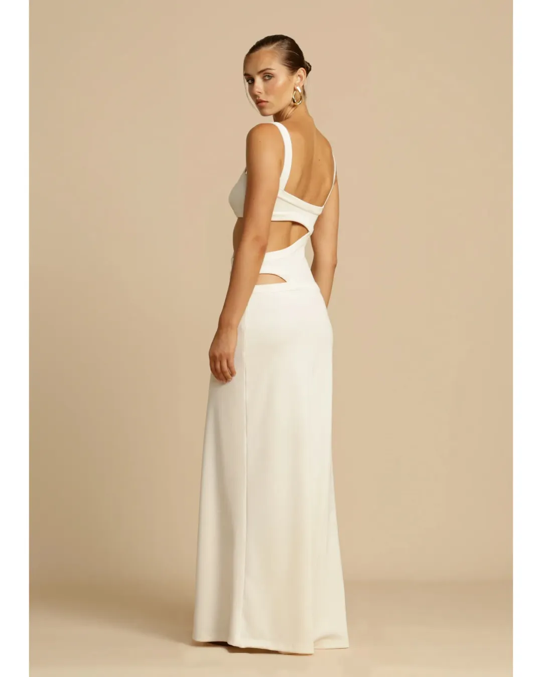 Arcina Ori Jetta Dress White Size AU 6 for rent on The Volte - main image