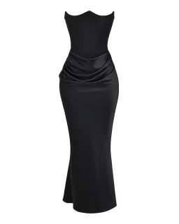 House of CB Persephone Strapless Corset Dress Black Size Small / AU 8 for rent on The Volte - image 4