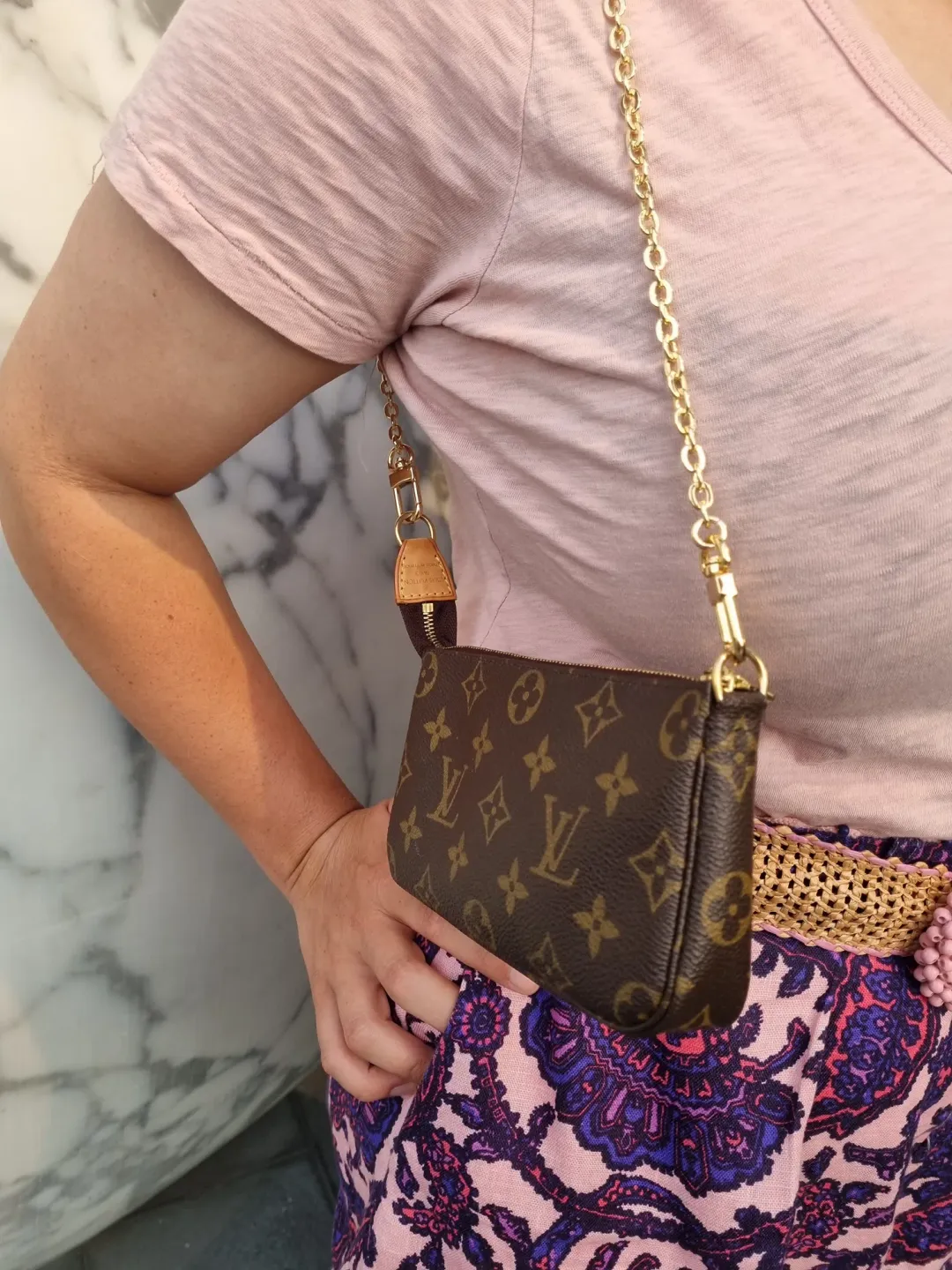 Louis Vuitton Mini Shoulder Bag Monogram for rent on The Volte - main image
