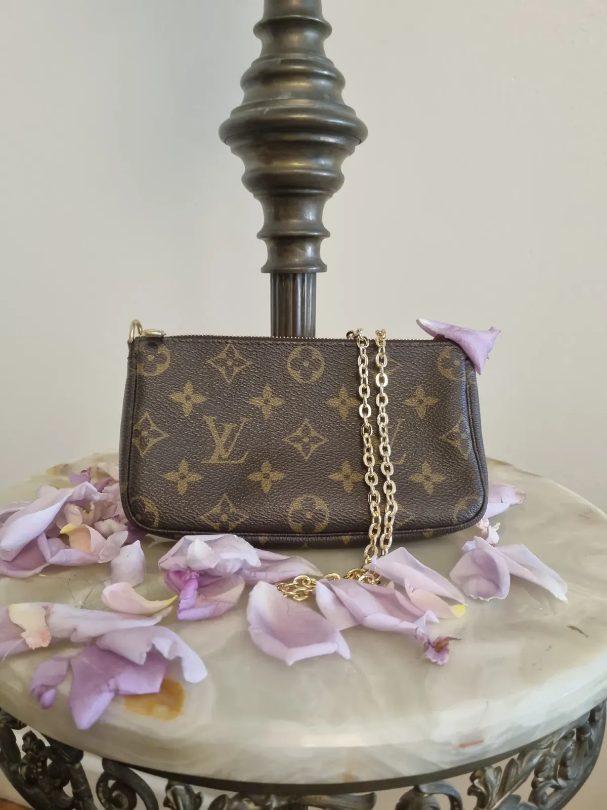 Louis Vuitton Mini Shoulder Bag Monogram for rent on The Volte - main image