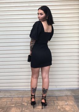 Bec & Bridge Love Addiction Mini Dress Black Size AU 6 for rent on The Volte - image 4