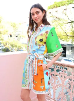 Alemais Rummy Mini Dress Multi Size 10 for rent on The Volte - image 3