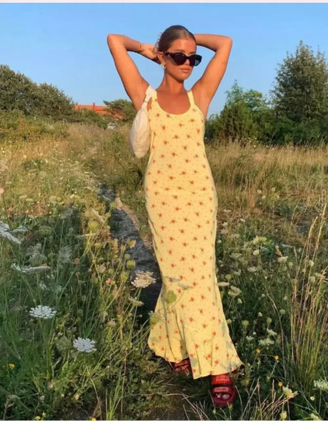 Realisation Par Allegra Maxi Dress Verona Floral Print Size XS / AU 6 for rent on The Volte - main image