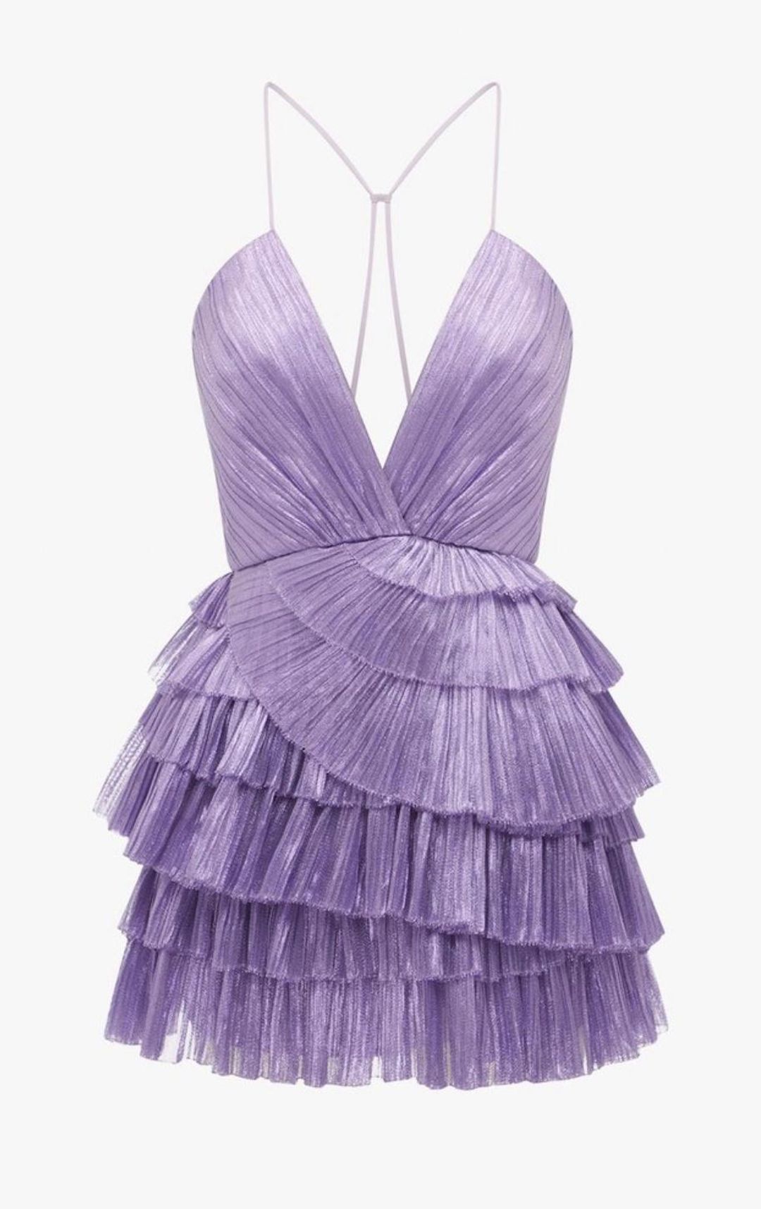 Alice Mccall ‘Don’t be shy’ Dress Purple Size 6 for rent on The Volte - main image