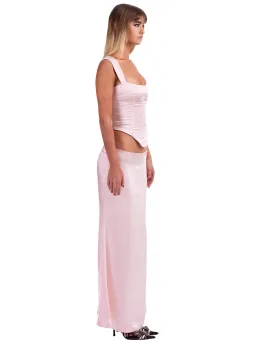 I Am Delilah Valerie Corset and Maxi Skirt Set in Petal Pink Size XS / AU 6 for rent on The Volte - image 2