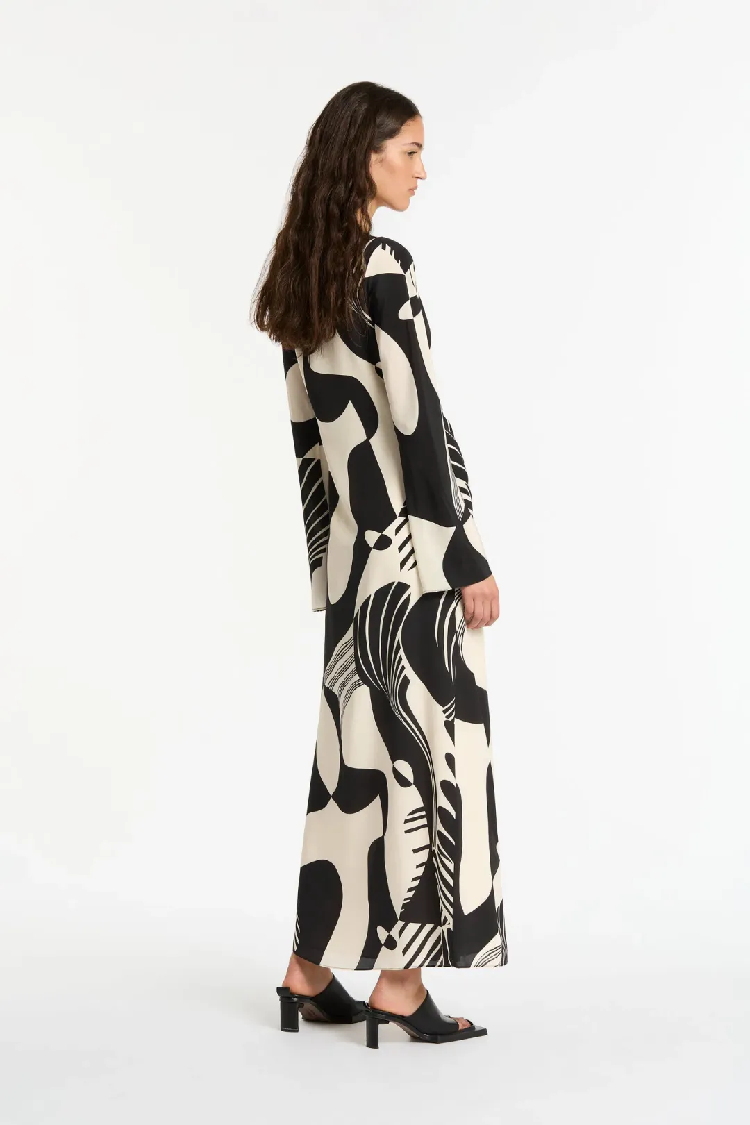 Sir The Label  Realisme Twist Maxi Dress Papier Print Size 2 / AU 10  for rent on The Volte - main image