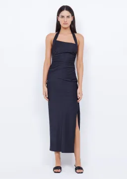 Bec & Bridge Ula Asym Maxi Dress Black Size 8 for rent on The Volte - image 1