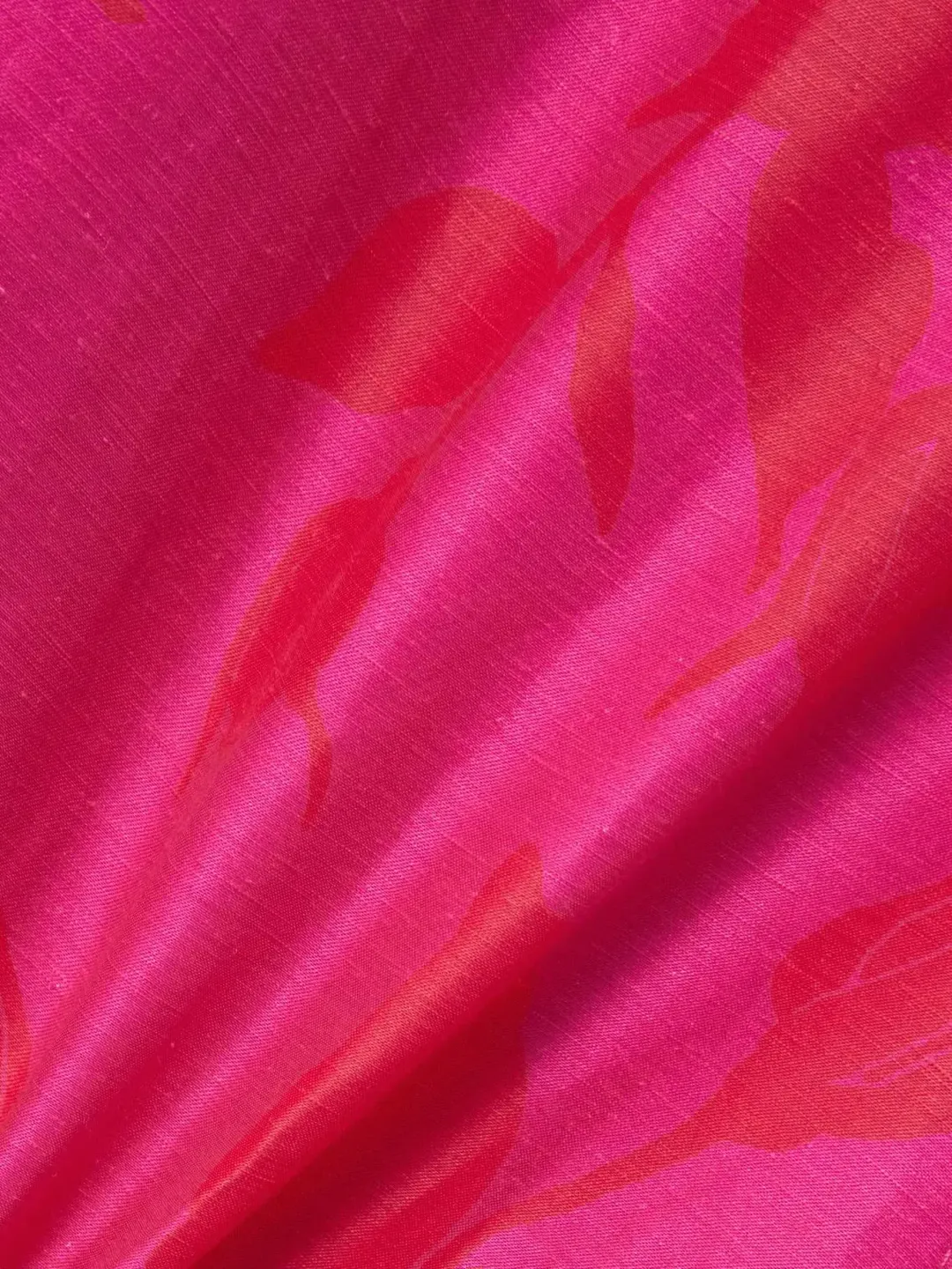 Aje Arista Tulip Sleeve Midi Dress Florescent Rose Pink Size AU 6 for rent on The Volte - main image