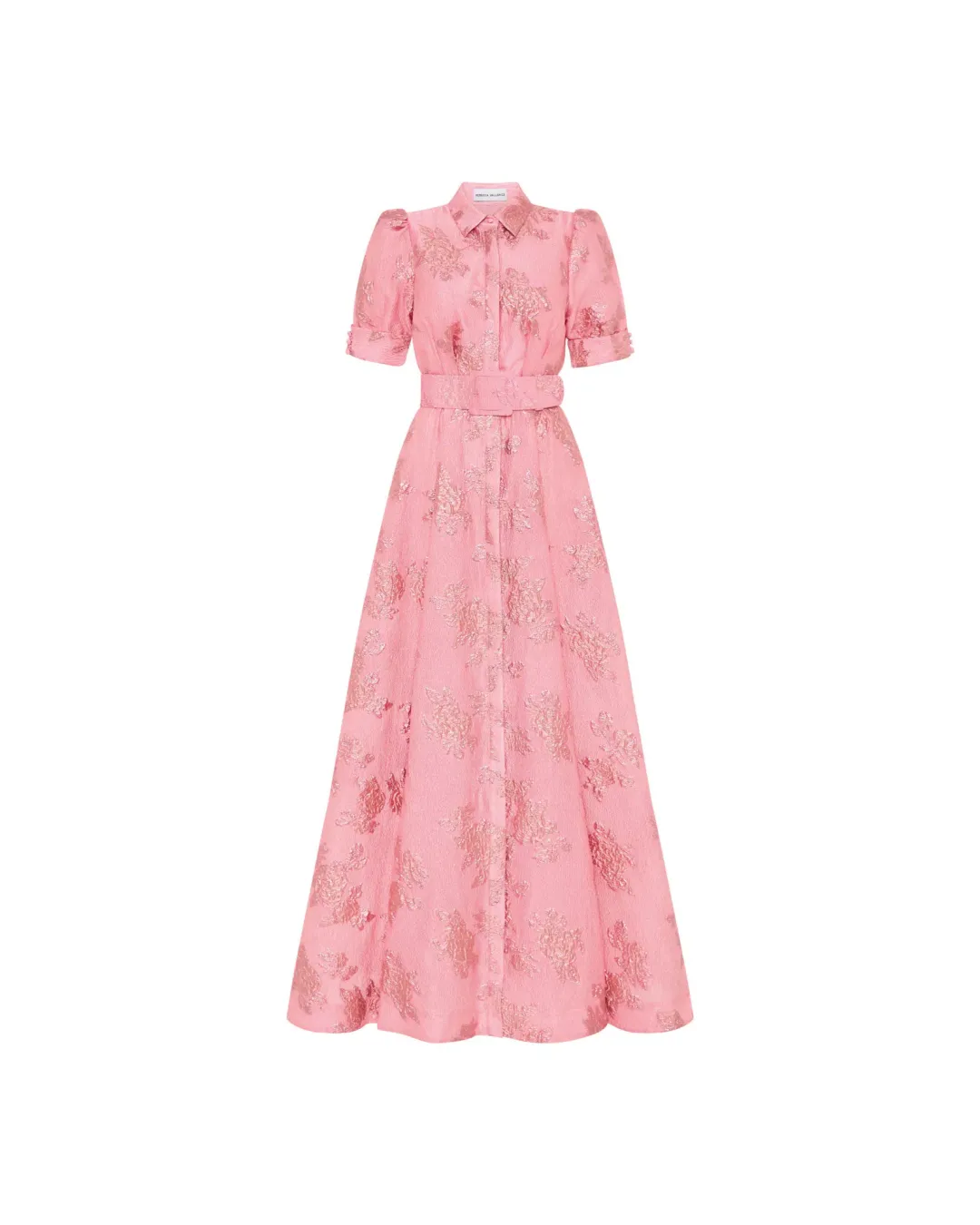 Rebecca Vallance Annette Button Gown Pink Size AU 10 for rent on The Volte - main image