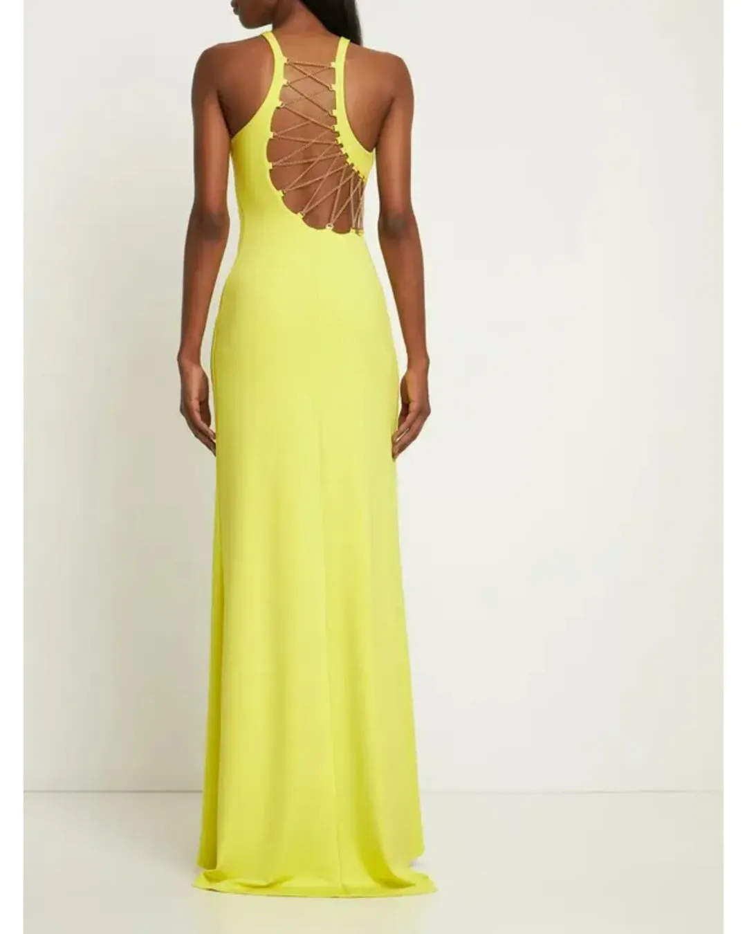 Dundas Ross Dress Yellow Size AU 8 for rent on The Volte - main image