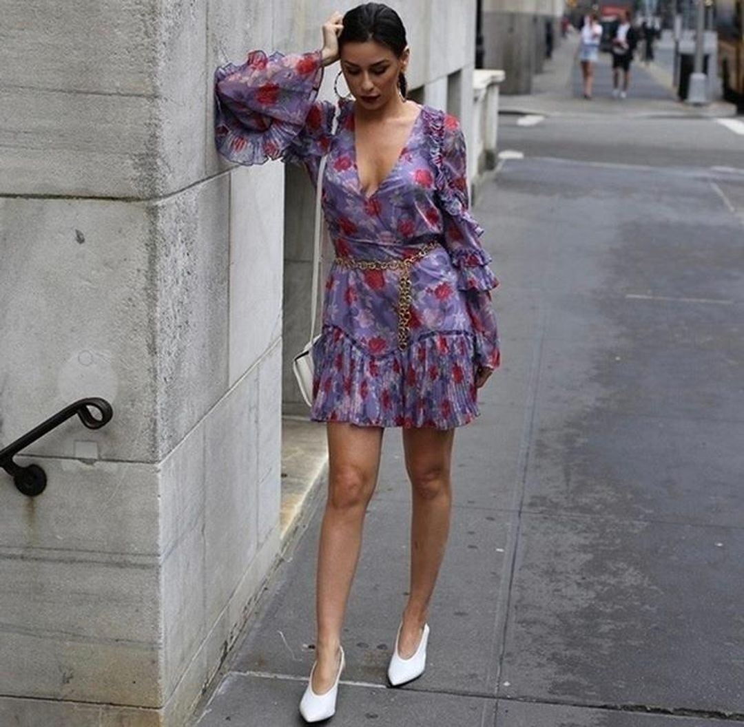 Talulah - Femme Flounce Mini Dress Size S for rent on The Volte - main image